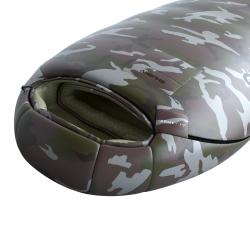 Husky Army green syntetický zimní spacák