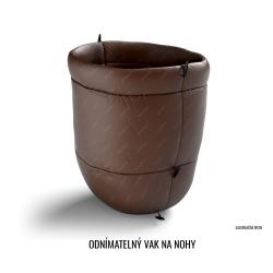 Husky Emotion blue/mint syntetický zimní spacák