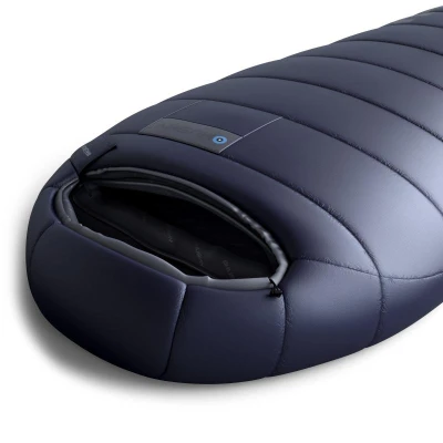 Husky Magnum dark blue syntetický zimní spacák