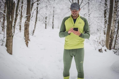 Husky Tyme M black termoprádlo Active Winter Kalhoty