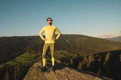 Husky Tyme M dark blue termoprádlo Active Winter Kalhoty