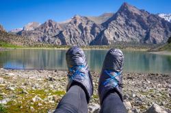 Husky Tyme M khaki termoprádlo Active Winter Kalhoty