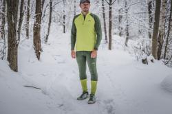 Husky Tyme M khaki termoprádlo Active Winter Kalhoty