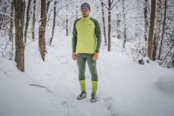 Husky Tyme M khaki termoprádlo Active Winter Kalhoty