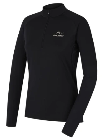 Husky Active Winter Tromi Zip L black dámske tričko Husky Active Winter Tromi Zip L black dámske tričko