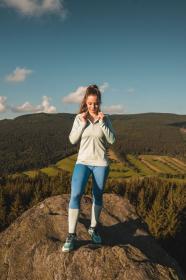 Husky Tromi Zip L faded mint Termoprádlo Active Winter Triko