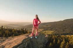 Husky Tromi Zip L pink Termoprádlo Active Winter Triko