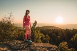 Husky Tromi Zip L pink Termoprádlo Active Winter Triko