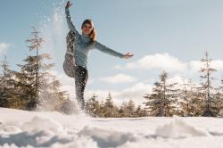 Husky Tromi Zip L pink Termoprádlo Active Winter Triko