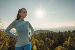 Husky Tromi Zip L pink Termoprádlo Active Winter Triko