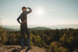 Husky Tromi zip M black termoprádlo Active Winter Triko