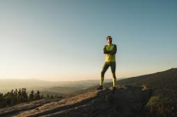 Husky Termoprádlo Active Winter Triko Tromi zip M bright green