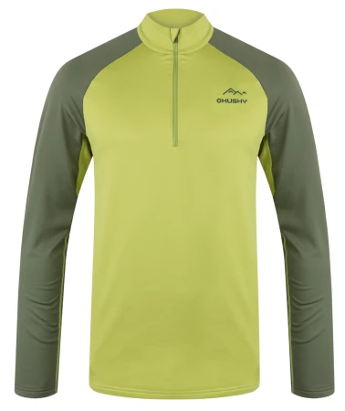 Husky Termoprádlo Active Winter Triko Tromi zip M bright green