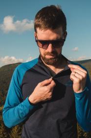 Husky Tromi zip M dark blue termoprádlo Active Winter Triko