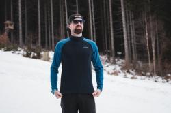 Husky Tromi zip M dark blue termoprádlo Active Winter Triko