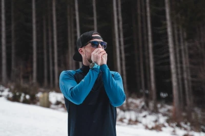 Husky Tromi zip M dark blue termoprádlo Active Winter Triko