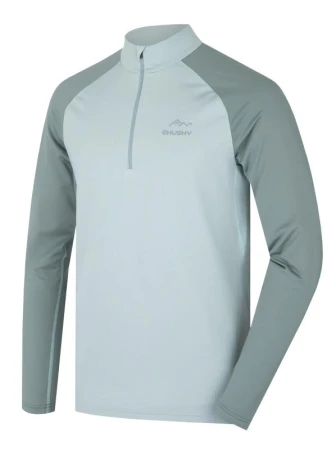 Husky Active Winter Tromi zip M faded pánské tričko green Husky Active Winter Tromi zip M faded pánské tričko green