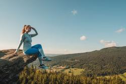 Husky Tyme L blue Termoprádlo Active Winter