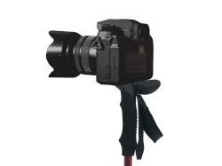 Husky Trekové hole Scaup červená