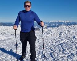 Husky Siris černé trekové hole