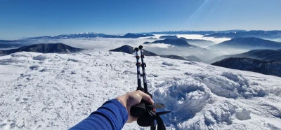 Husky Siris černé trekové hole