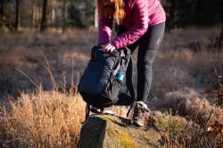 Husky Campus 30l magenta turistický batoh