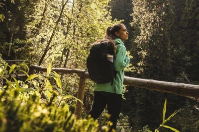 Husky Clever 30l modrý turistický batoh