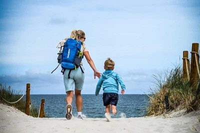 Husky Clever 30l modrý turistický batoh