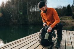 Husky Crewtor 30l black turistický batoh