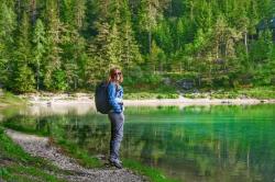Husky Crewtor 30l dk. turquoise turistický batoh
