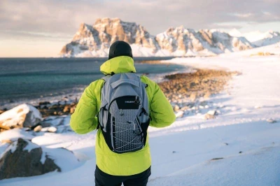 Husky Crewtor 30l dk. turquoise turistický batoh