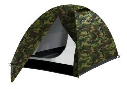 Husky Bizam 2 Army zelený turistický stan pro 2 osoby + sleva 400,- na příslušenství
