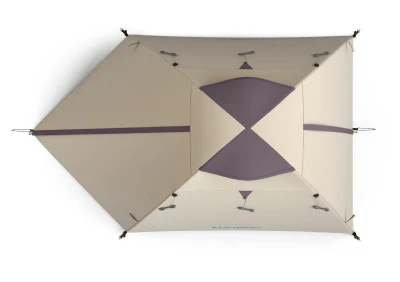 Husky Bird 3 Plus light brown stan pro 3 osoby