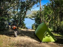 Husky Sawaj Camel 2 zelený ultralehký stan + sleva 400,- na příslušenství