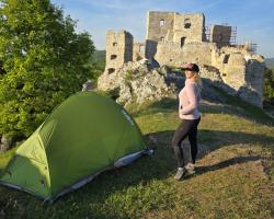 Husky Sawaj Camel 2 zelený ultralehký stan + sleva 400,- na příslušenství