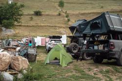 Husky Sawaj Camel 2 zelený ultralehký stan + sleva 400,- na příslušenství