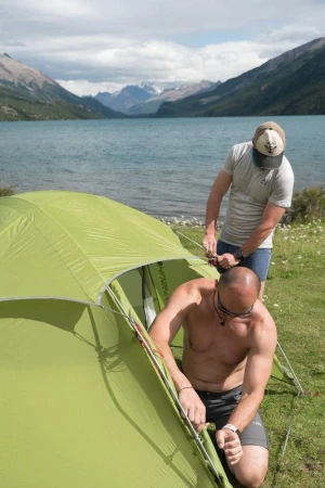 Husky Ultralight Sawaj Triton 2 zelený turistický stan + sleva 600,- na příslušenství