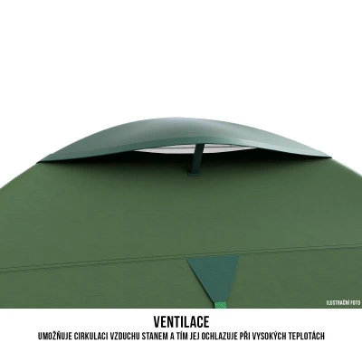 Husky Ultralight Sawaj Triton 3 zelený turistický stan + sleva 1000,- na příslušenství