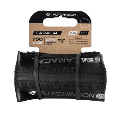 Hutchinson Plášť HUTCH. CARACAL HARDSKIN TLR 700x45 kvl, črn