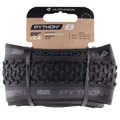 HUTCHINSON PYTHON 3 29x2,40 TLR kevlar,černý
