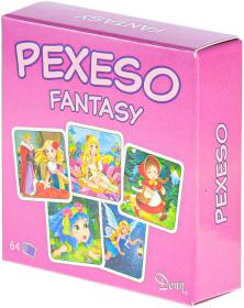 Hydrodata HRA Pexeso Pohádky fantasy 64 kartiček (společenská hra)