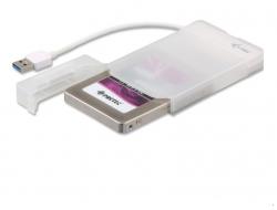 i-Tec MySafe Easy externí case pro 2,5" SATA I/II/III SSD, USB3.0, White - bez HDD i-Tec MySafe Easy externí case pro 2,5" SATA I/II/III SSD, USB3.0, White - bez HDD