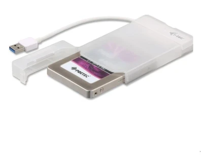 i-Tec MySafe Easy externí case pro 2,5" SATA I/II/III SSD, USB3.0, White - bez HDD i-Tec MySafe Easy externí case pro 2,5" SATA I/II/III SSD, USB3.0, White - bez HDD