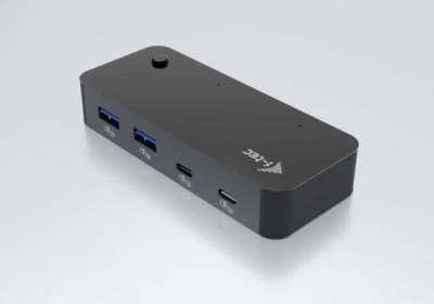 i-Tec Universal KVM HUB 2x USB-C + 2x USB-A 3.0 Port