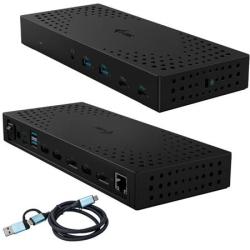 I-tec USB 3.0 / USB-C / Thunderbolt, 3x 4K Docking Station Gen 2 + Power Delivery 100W I-tec USB 3.0 / USB-C / Thunderbolt, 3x 4K Docking Station Gen 2 + Power Delivery 100W