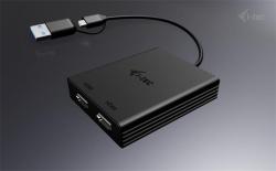I-Tec USB-A/USB-C Dual 4K HDMI Video Adapter I-Tec USB-A/USB-C Dual 4K HDMI Video Adapter