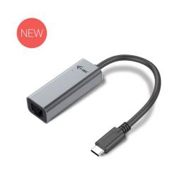 i-Tec USB-C METAL Gigabit Ethernet 10/100/1000 adaptér, LED, RJ45 i-Tec USB-C METAL Gigabit Ethernet 10/100/1000 adaptér, LED, RJ45