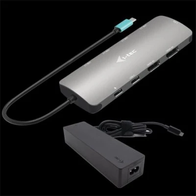 i-Tec USB-C Metal Nano 2x HDMI Docking Station, PD 100W + Charger 100W (bundle) i-Tec USB-C Metal Nano 2x HDMI Docking Station, PD 100W + Charger 100W (bundle)