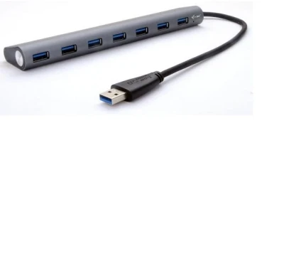 i-Tec USB3.0 HUB 7port, Metal, nabíjení i-Tec USB3.0 HUB 7port, Metal, nabíjení