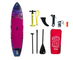 Iboard Paddleboard 11 - 1 PURPLE PALM 2026 paddleboard set + sleva 300,- na příslušenství